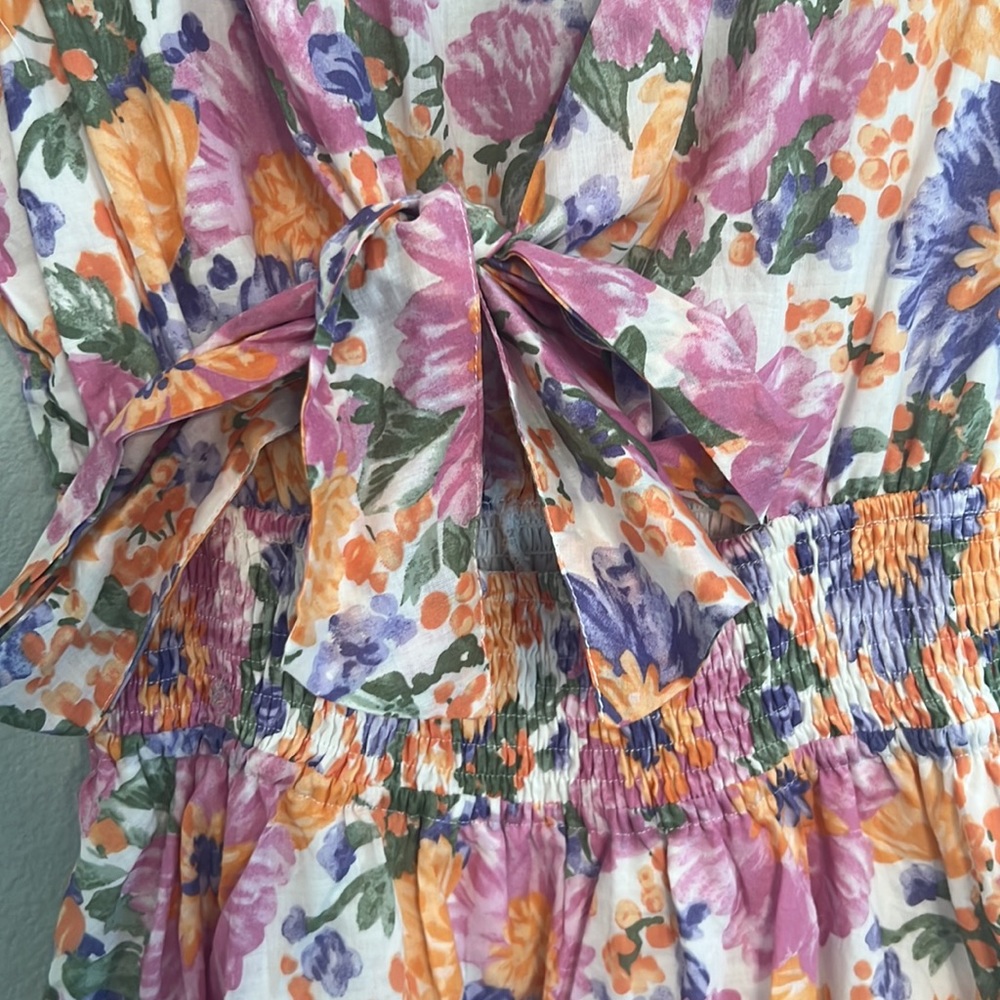 Gorgeous floral summer dress, NWOT - Picture 2 of 7